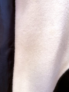 • PRE-LOVED • DREAM MAKER COAT [ Wool, Black, Cream, One Size ]