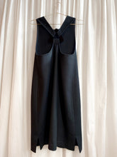 • SAMPLE • PEPPERCORN PINAFORE [ Wool Blend, Black Dress, Triangle Hardware ]