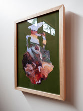 LIMITED EDITION PRINT 'Contained, Series 1, Vessel #6' [ Earthy Colours, Green Background ]