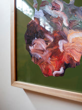 LIMITED EDITION PRINT 'Contained, Series 1, Vessel #6' [ Earthy Colours, Green Background ]