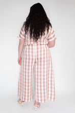 KEEGAN CLASSIC CULOTTES [ Pink And White Gingham ]