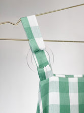 KEEGAN CLASSIC PINAFORE [ Green And White Gingham ]