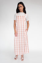 KEEGAN CLASSIC PINAFORE [ Pink And White Gingham ]
