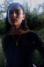 DRIZZLE NECKLACE [ Gold Plated Brass, Teardrop Charms ]