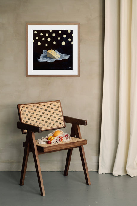 LIMITED EDITION PRINT 'Blue Cheese, Wax Paper, Stars' [ MEDIUM ]