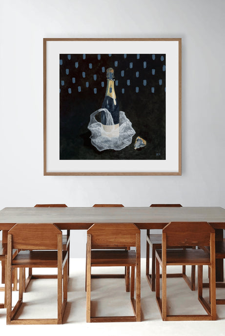 LIMITED EDITION PRINT 'Bubbles, Plastic Bag, Rain' [ EXTRA LARGE ]