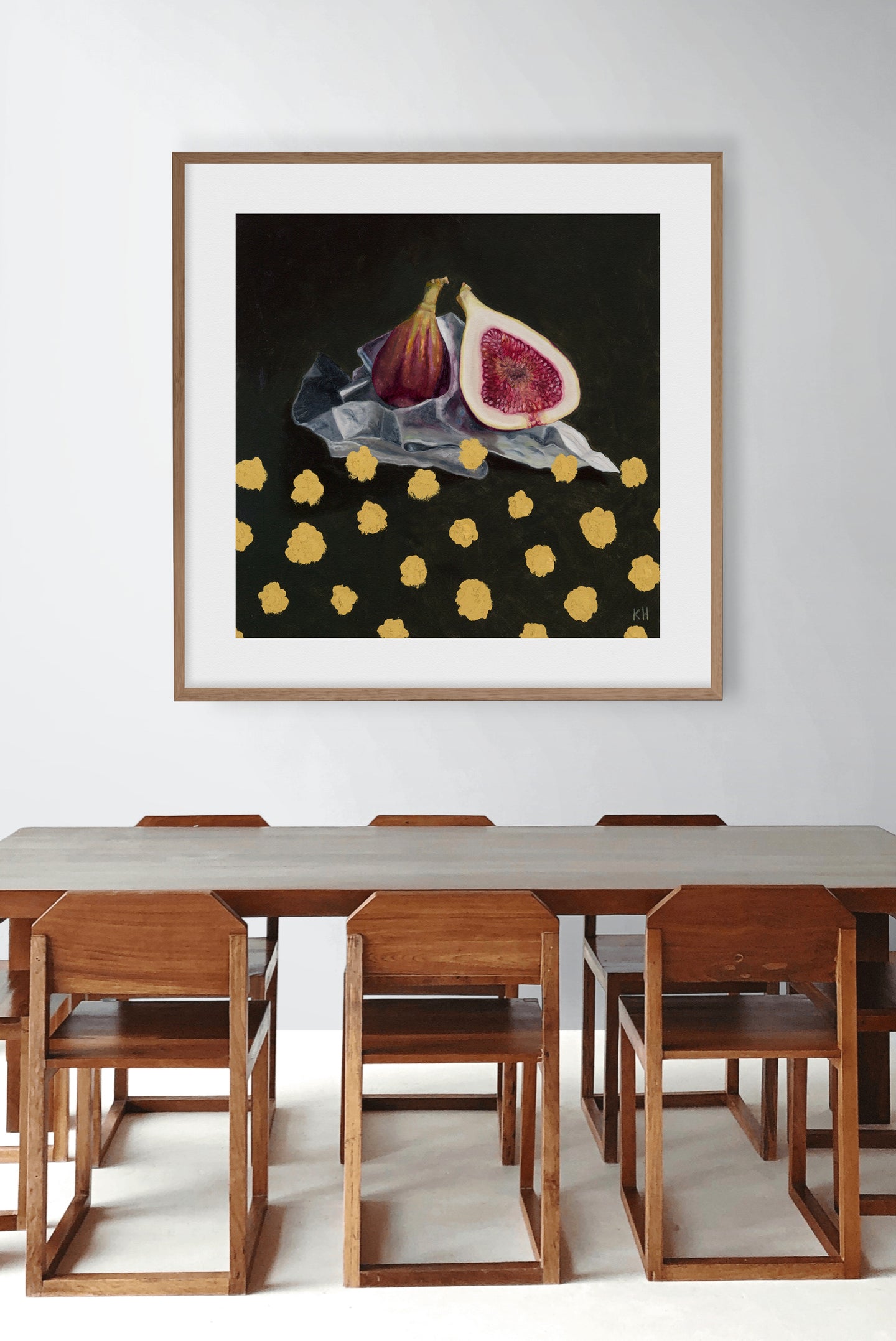 LIMITED EDITION PRINT 'Figs, Chip Packet, Dandelions' [ EXTRA LARGE ]