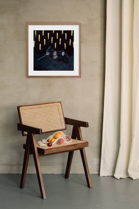 LIMITED EDITION PRINT 'Wild Flowers, Plastic Twine, Sunlight' [ MEDIUM ]