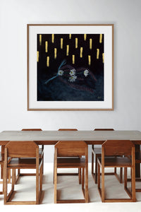 LIMITED EDITION PRINT 'Wild Flowers, Plastic Twine, Sunlight' [ EXTRA LARGE ]