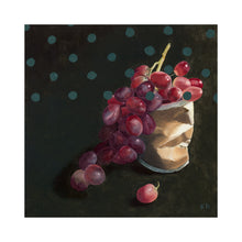 LIMITED EDITION PRINT 'Grapes, Takeaway Coffee, Moss' [ MEDIUM ]