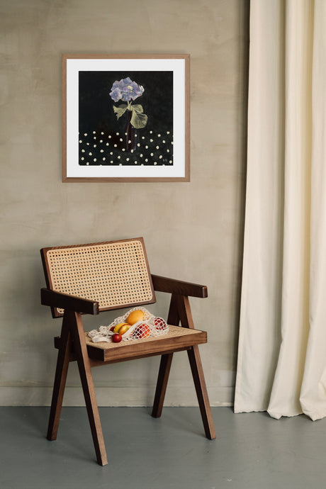 LIMITED EDITION PRINT 'Hydrangea, Beer Bottle, Sand' [ MEDIUM ]