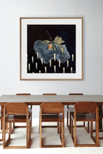 LIMITED EDITION PRINT 'Orange, Single Use Bag, Dry Grass' [ EXTRA LARGE ]