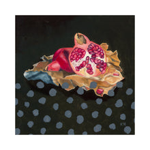LIMITED EDITION PRINT 'Pomegranate, Gold Foil, Stones' [ MEDIUM ]