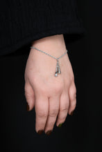 DRIZZLE BRACELET [ Silver, Rhodium Plated, Teardrop Charms ]