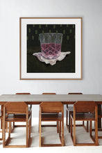 LIMITED EDITION PRINT 'Red Wine, Napkin, Leaves' [ EXTRA LARGE ]