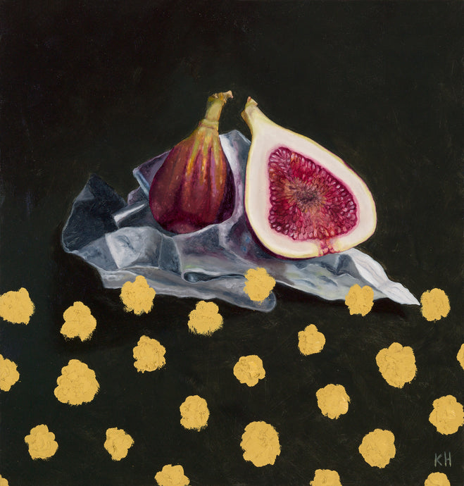 LIMITED EDITION PRINT 'Figs, Chip Packet, Dandelions' [ MEDIUM ]