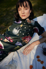 KEEGAN CLASSIC SHORT SLEEVED DRESS [ Cotton / Silk ~ Picnic Print ]